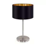 EGLO 31627 Text. asztali E27 60W fekete Maserlo