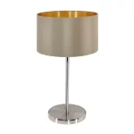 EGLO 31629 Text. asztali E27 60W szübarna Maserlo