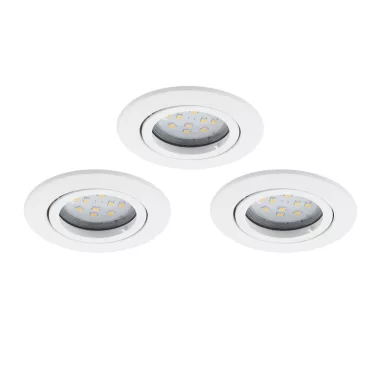 EGLO 31683 Led beépíthető szpot GU10 3x5W fehér
