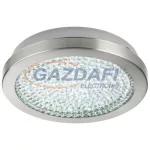 EGLO 32046 Led mennyezeti 11,2W 28cm nik/krist. Arezzo2
