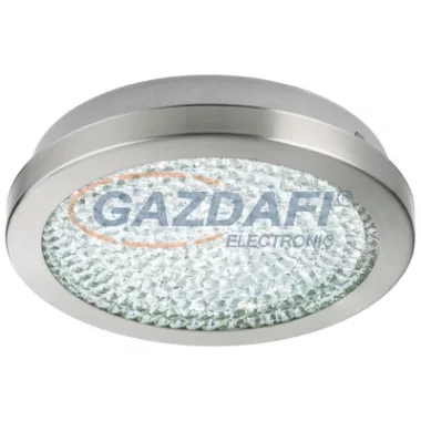 EGLO 32046 Led mennyezeti 11,2W 28cm nik/krist. Arezzo2