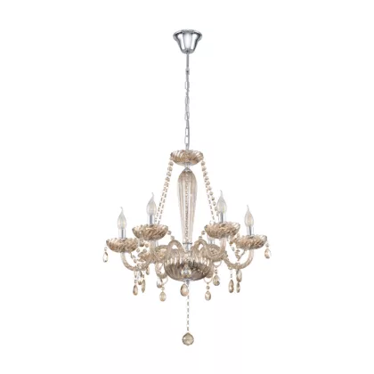 EGLO 39092 Üvegcsillár E14 6x40W kony BASILANO