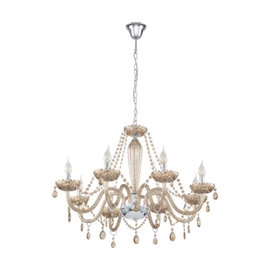 EGLO 39093 Üvegcsillár E14 8x40W kony BASILANO