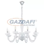 EGLO 39123 Üvegcsillár E14 8x40W matt FALCADO1