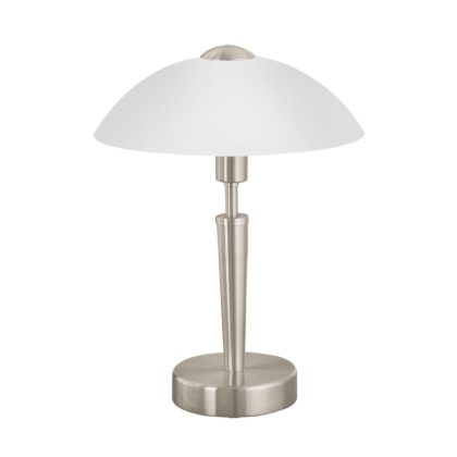 EGLO 85104 Asztali E14 1*60W 35cm m.nikkel Solo 1