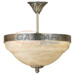 EGLO 85856 mennyezeti E14 3*60W bronz/pezsgőü. Marbella