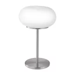 EGLO 86816 Asztali 2x60W E27 m.nikkel/opál Optica