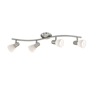 EGLO 88474 Hullám E14 4*40W m.nikk.fehér b.Dakar1