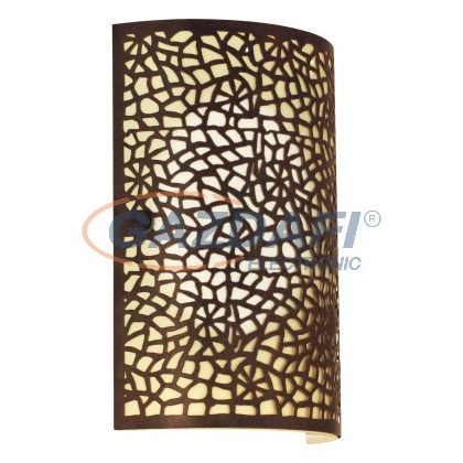 EGLO 89115 Fali E14 60W antik barna/pezsgő Almera