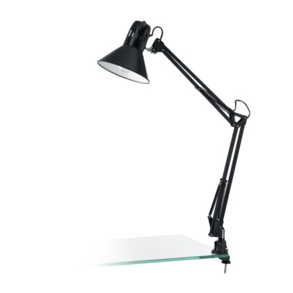 EGLO 90873 Satus aszt. E27 1x40W fényes fek Firmo