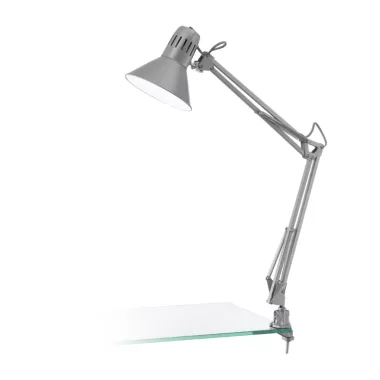 EGLO 90874 Satus asztali E27 1x40W ezüst Firmo