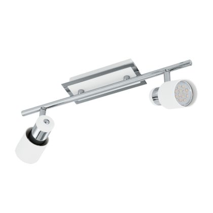 EGLO 92085 LED-es fali/ mennyezeti GU10 2x5Wkr/fehDavida