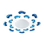 EGLO 92146 Fali/ mennyezeti E27 1x60W kék autó Viki1