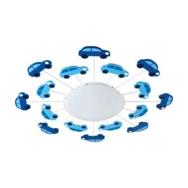 EGLO 92146 Fali/ mennyezeti E27 1x60W kék autó Viki1