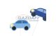 EGLO 92146 Fali/ mennyezeti E27 1x60W kék autó Viki1