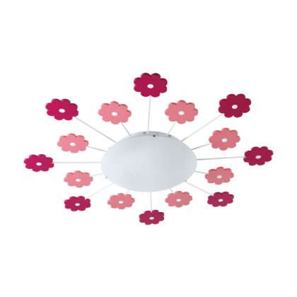 EGLO 92147 Fali/ mennyezeti E27 1x60Wrózsasz.virágViki1