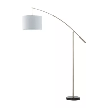 EGLO 92206 Állólámpa E27 1x60W m nikkel/fehér Nadina