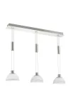 EGLO 93468 LED-es függ 3x6W matt nikkel egyenes Montefio