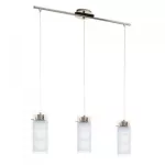 EGLO 93542 LED-es függ.GX53 3x7Wm.nik/szat Olvero