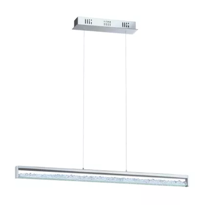  EGLO 93626 LED-es függeszték 6x6W króm/kristály szabályozható Cardito1