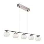 EGLO 94319 Led-es függeszték 5x3,3W matt nikkel Romagnese