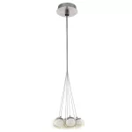 EGLO 94328 Led-esfügg.7x3,3Wmnik/borostyánPoldras