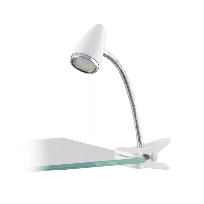 EGLO 94329 Led-es csiptetős GU10 1x3W fehér/króm Riccio