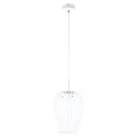 EGLO 94337 Led-es függ.1x9Wfehér/kr.27,5cmVencino