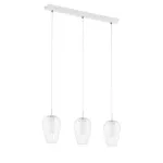 EGLO 94339 Led-esfüggeszték 3x6Wfehér/krómVencino