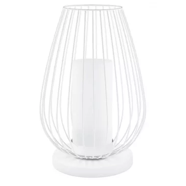 EGLO 94342 Led-es asztali 1x6W fehér/króm Vencino