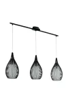EGLO 94389 Függeszték E27 3x60W fekete Razoni