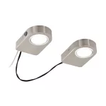   EGLO 94514 Led-es konyhai bútorvilágító 2x3,7Wmattnikkel Lavaio