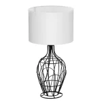 EGLO 94607 Asztali E27 60W fekete/fehér Fagona