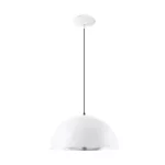 EGLO 94939 Függeszték E27 60W fehér/ezüst Gaetano