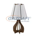 EGLO 94954 Asztali E27 60W sötétbarna/fehér Cossano