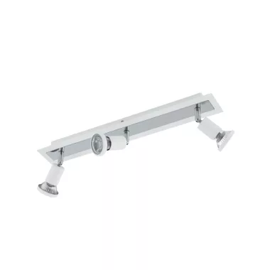 EGLO 94961 LED fali/ mennyezeti GU10 3x5W fehér/króm Sarria