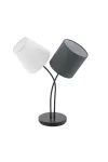 EGLO 95194 Asztali E14 2x40W fehér/antracit Almeida EGLO 95194 Asztali E14 2x40W fehér/antracit Almeida