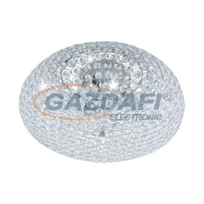 EGLO 95285 mennyezeti E27 3x60W króm/kristály Clemente