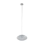 EGLO 95286 Függeszték E27 1x60W króm/kristály Clemente