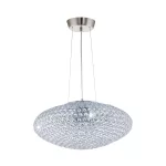 EGLO 95287 Függeszték E27 3x60W króm/kristály Clemente