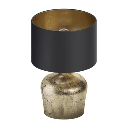 EGLO 95386 Asztali E27 1x60W fekete/arany Manalba