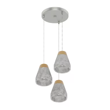 EGLO 95526 Függeszték E27 3x60W barna/szürke Tarega
