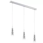 EGLO 95556 LED függeszték GU10 3x3,3WkrómBolanos