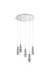 EGLO 95561 LED függeszték GU10 5x3,3WkrómBolanos EGLO 95561 LED függeszték GU10 5x3,3WkrómBolanos
