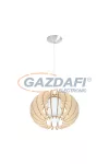 EGLO 95598 Függeszték E27 1x60W 40cm juhar Stellato1