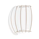 EGLO 95609 Fali E27 1x60W fehér Stellato2