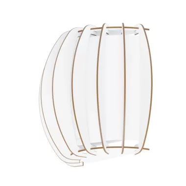 EGLO 95609 Fali E27 1x60W fehér Stellato2