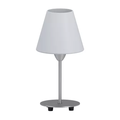 EGLO 95785 Asztali E14 1x60W matt nikkel/fehér Damasco1