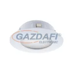 EGLO 95867 LED beépíthető 12W 10,2cm fehér Pineda