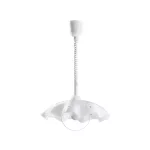   EGLO 96072 Húzós függeszthető E27 1x60W fehér/kristály Vetro